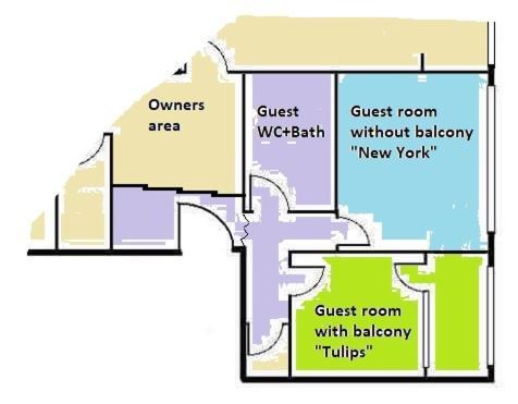 2 Bedrooms With Private Bath And Balcony Near The Airport Софія Екстер'єр фото